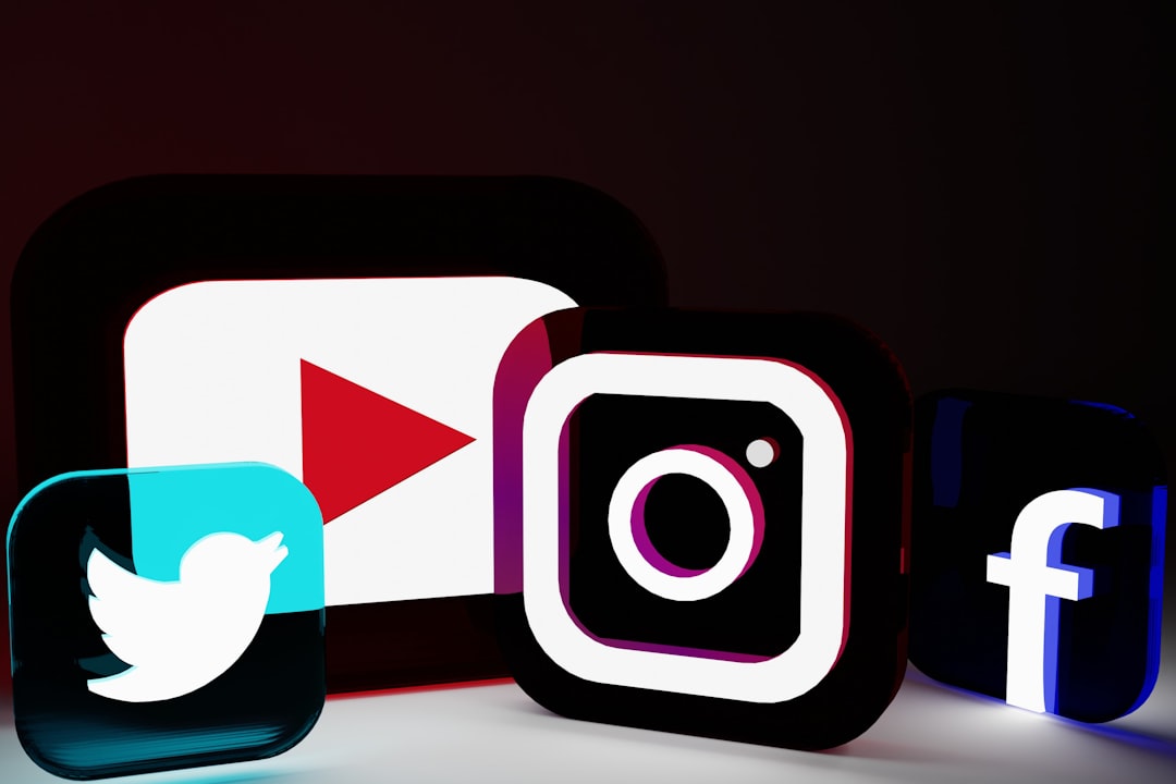 services-02 social media logo render in CYCLES
